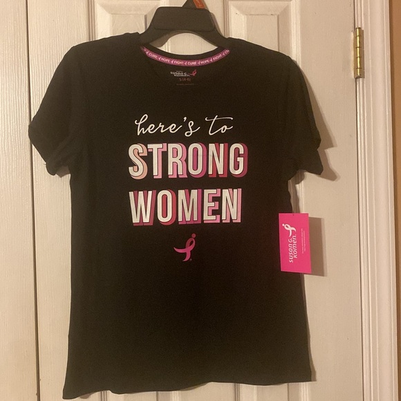 Susan G. Komen women’s short sleeve graphic tee shirts: size: S. You get all 4. - Picture 3 of 6